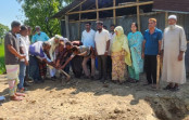 সিংড়ায় সোয়াইড় নিম্নমাধ্যমিক বিদ্যালয়ের পাঁচতলা ভবন নির্মাণকাজের উদ্বোধন
